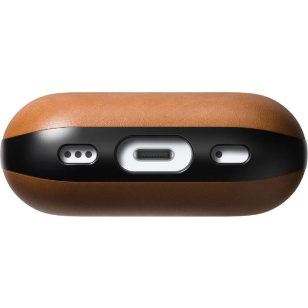 Фото - Чохол для навушників Nomad Modern Leather Case English Tan for Airpods Pro 2nd Gen (NM01999485)