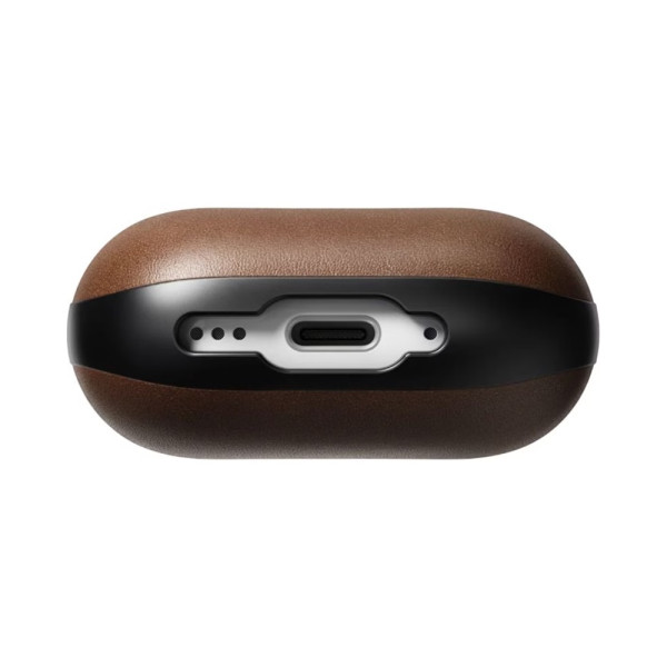 Фото - Чохол для навушників Nomad Modern Leather Case Brown for Airpods 4th Gen (NM014599858)