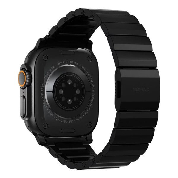 Фото - Ремешок для смарт-часов Nomad Stratos Band Black Hardware Black 46mm/49mm (NM011154858)