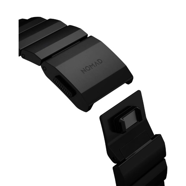 Фото - Ремешок для смарт-часов Nomad Titanium Band V2 Black Hardware Black 46mm/49mm (NM014834858)