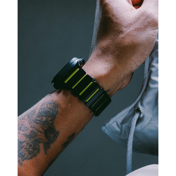 Фото - Ремешок для смарт-часов Nomad Stratos Band Black Hardware Volt 46mm/49mm (NM011130858)