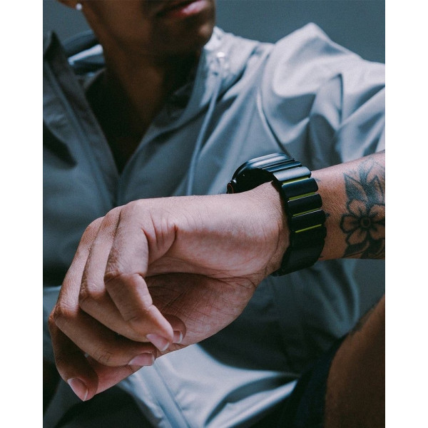 Фото - Ремешок для смарт-часов Nomad Stratos Band Black Hardware Volt 46mm/49mm (NM011130858)