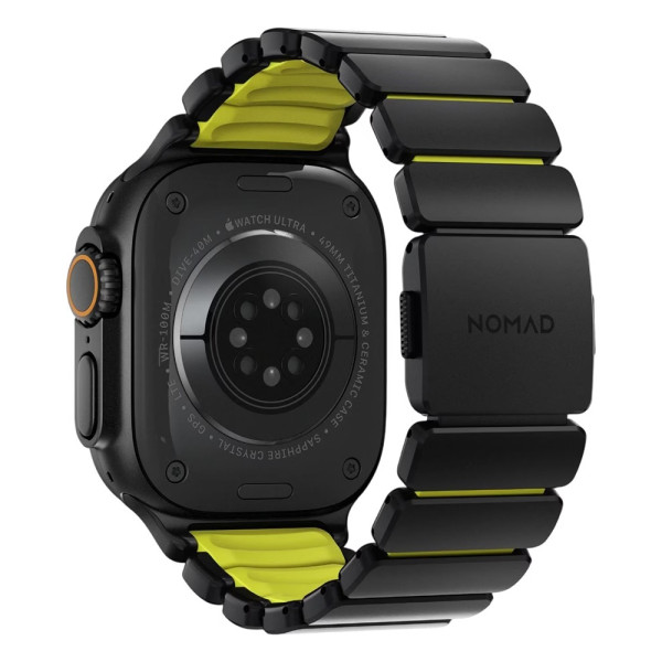 Фото - Ремешок для смарт-часов Nomad Stratos Band Black Hardware Volt 46mm/49mm (NM011130858)