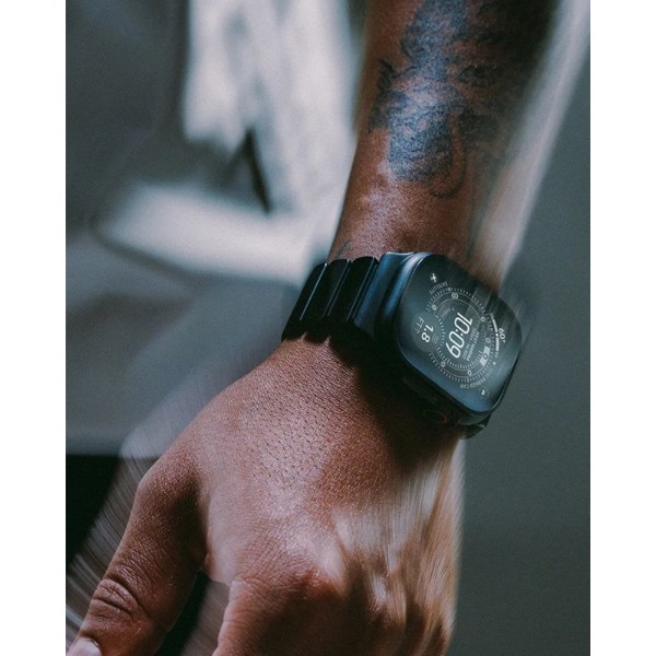 Фото - Ремешок для смарт-часов Nomad Stratos Band Black Hardware Black 46mm/49mm (NM011154858)
