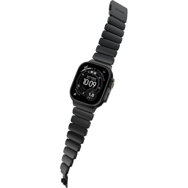 Фото - Ремешок для смарт-часов Nomad Stratos Band Black Hardware Black 46mm/49mm (NM011154858)