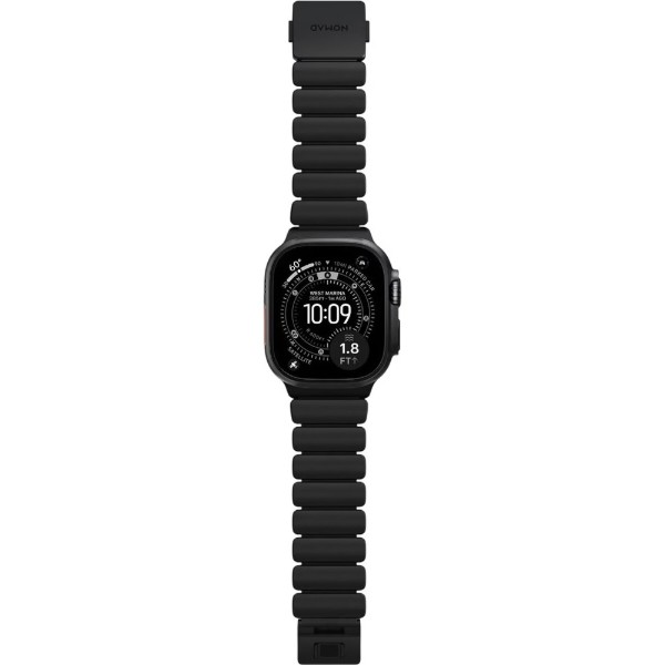 Фото - Ремешок для смарт-часов Nomad Stratos Band Black Hardware Black 46mm/49mm (NM011154858)