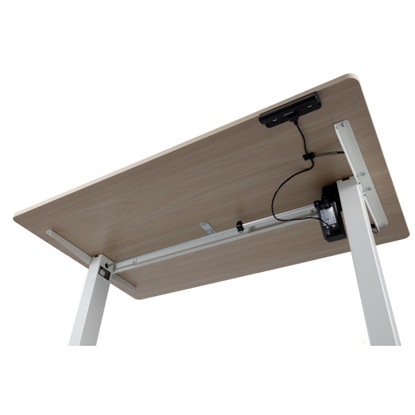 Фото - Стол с электрорегулировкой высоты Barsky StandUp Home White (BSTh-02)