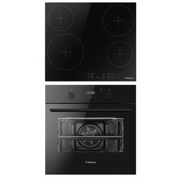 Фото - Дух.шафа + електрична поверхня High Light Hansa FCCS68309