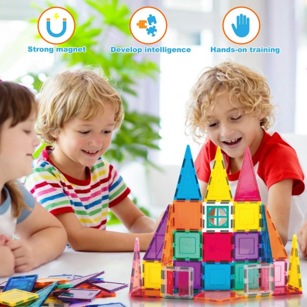 Фото - Магнітний конструктор Trefl PICASSO TILES 36 деталей (27971)