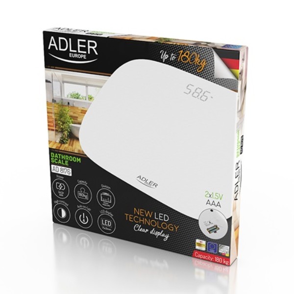 Фото - Весы напольные Adler AD 8176