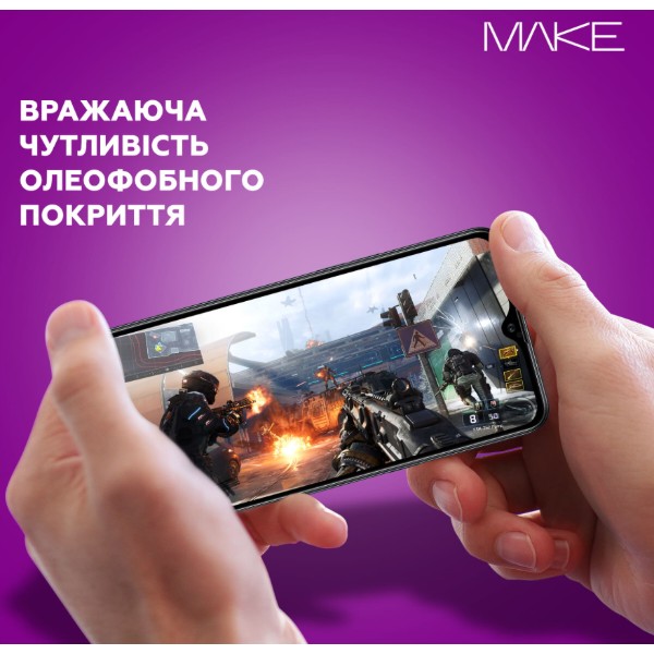 Фото - Защитное стекло для смартфона MAKE ForXiaomi Redmi Note 17 Pro/17 Pro Max (MGF-XRN17P/17PM)