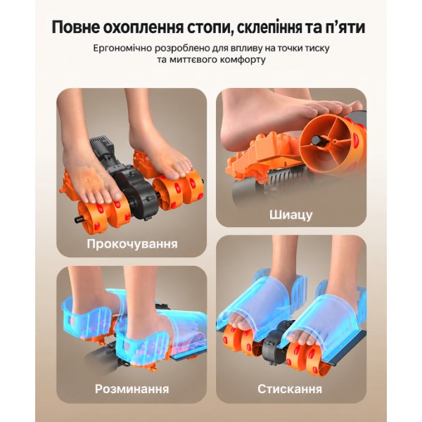 Фото - Массажер для ніг RENPHO Shiatsu Premium Black (RF-FM059R)