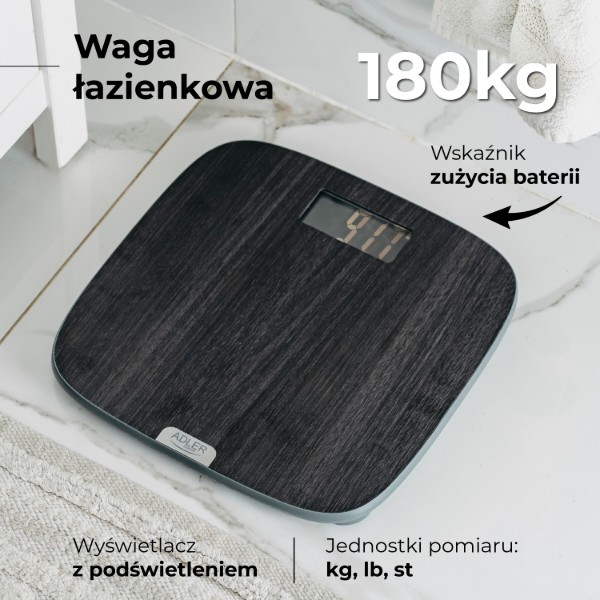 Фото - Ваги підлогові Adler AD 8192