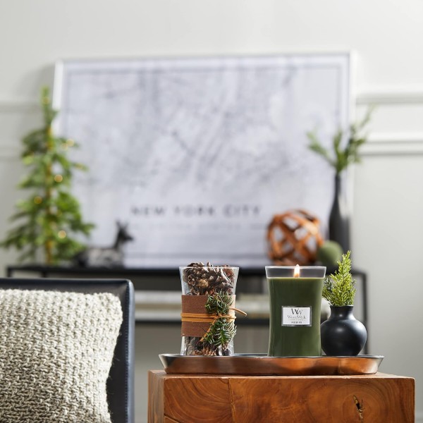 Фото - Свеча стекло Woodwick Large Frasier Fir (Пихта Фразера) 609г (93175E)