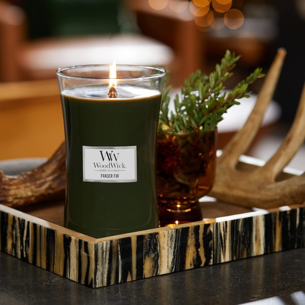 Фото - Свеча стекло Woodwick Large Frasier Fir (Пихта Фразера) 609г (93175E)