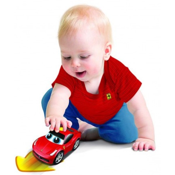 Фото - Базовий ігровий транспорт для малюка Bb Junior Ferrari 458 Italia (16-81604)