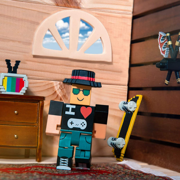 Фото - Коллекционная фигурка Jazwares Roblox Avatar Shop Retro 8-Bit Gamer (ROB0351)