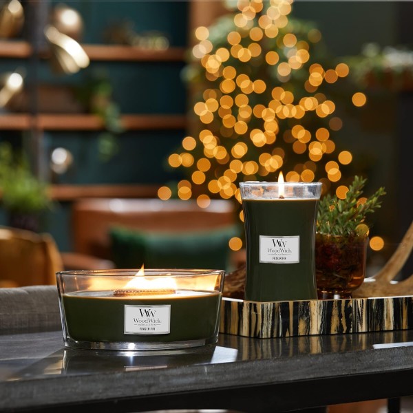Фото - Свеча стекло Woodwick Ellipse Frasier Fir (Пихта Фразера) 453г (76175E)