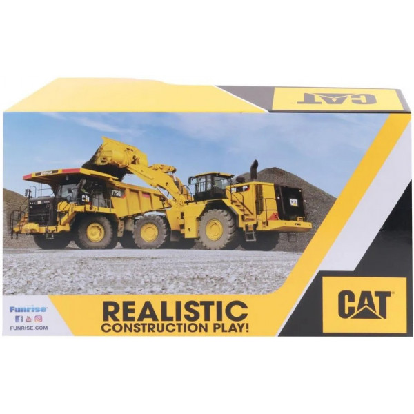 Фото - Базовий ігровий транспорт для малюка Funrise CAT Бульдозер (82032)