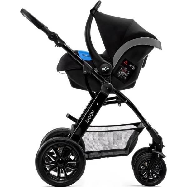 Фото - Коляска универсальная 3 в 1 Kinderkraft Moov Black (KKWMOOVBLK00NC)