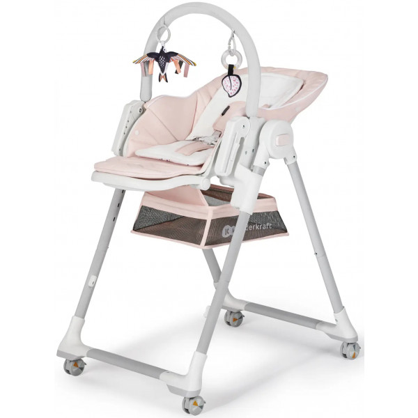 Фото - Стільчик для годування класичний Kinderkraft Lastree Pink (KHLAST00PNK0000)