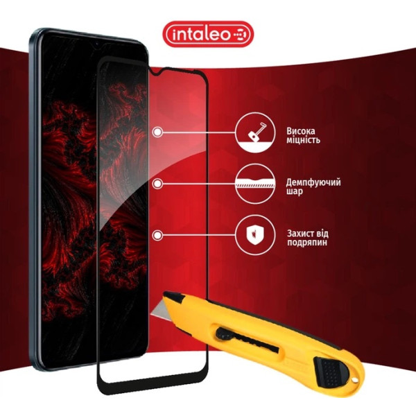 Фото - Захисне скло для смартфону Intaleo Full Glue for Vivo Y33S Black (1283126526909)