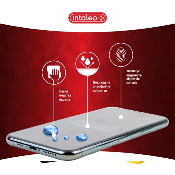 Фото - Захисне скло для смартфону Intaleo Full Glue for Vivo Y33S Black (1283126526909)