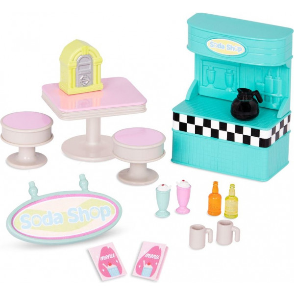 Фото - Коллекционные фигурки Li'l Woodzeez Кафе (WZ6592Z)