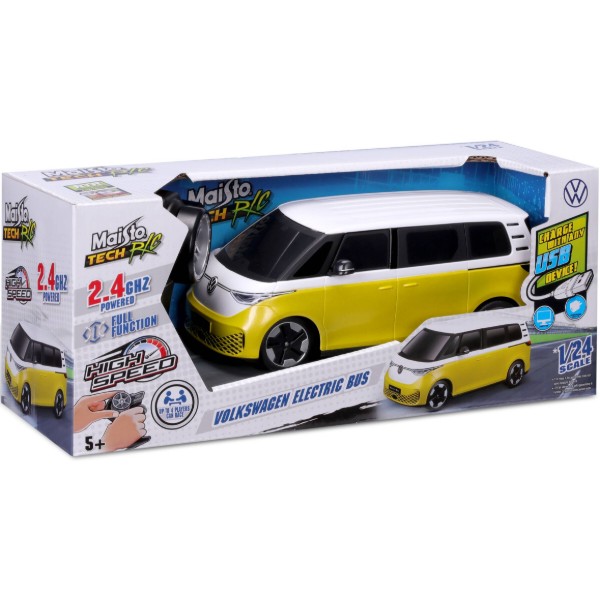 Фото - Радиоуправляемая машинка Maisto Tech Volkswagen Electric Bus (82343)