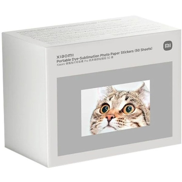 Фото - Фотоплёнка Xiaomi Portable Dye-Sublimation Photo Paper Stickers 50 л. (BHR082OGL)