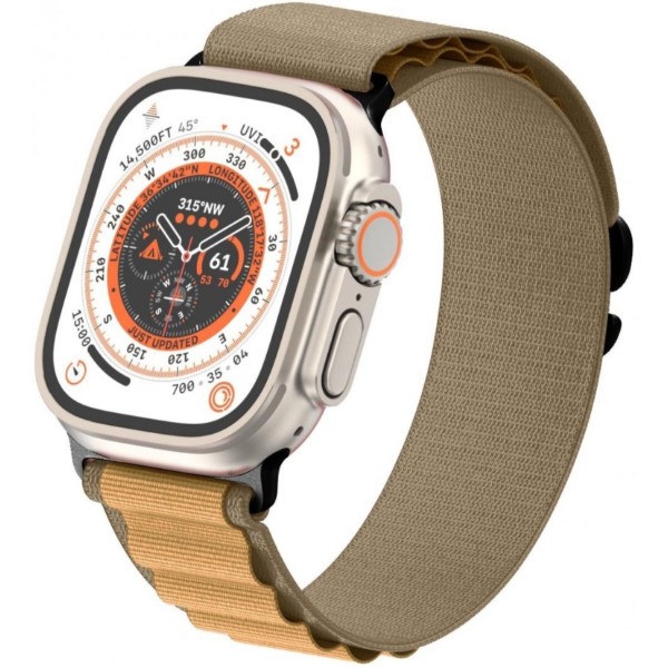 Фото - Ремінець для смарт-годинника ArmorStandart Alpina Band for Apple Watch 42 (Series 11-10)/41/40/38 Tan (ARM82564)