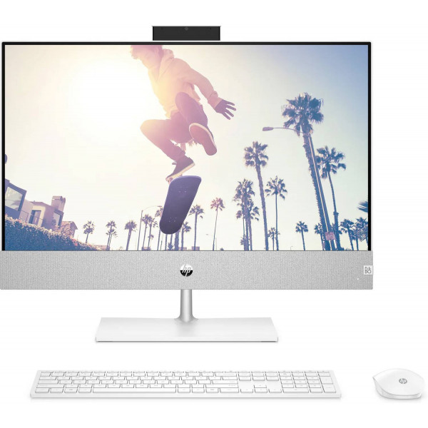 Фото - Комп'ютер-моноблок HP Pavilion 24-ca2007ua AiO (95Z18EA) Snowflake White