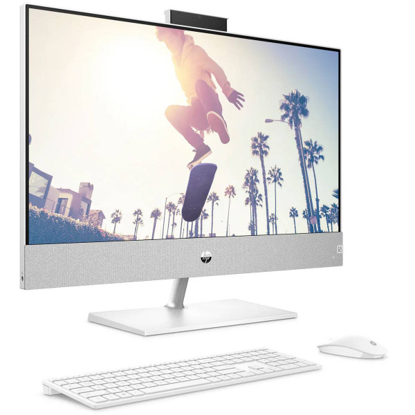Фото - Комп'ютер-моноблок HP Pavilion 24-ca2007ua AiO (95Z18EA) Snowflake White