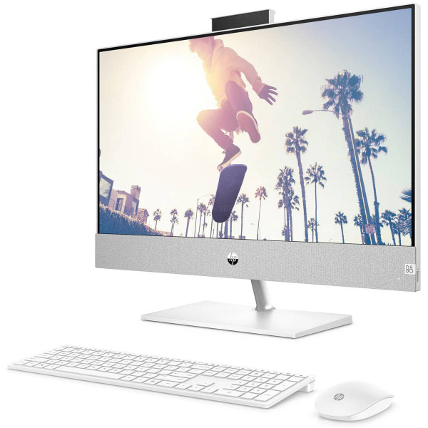 Фото - Комп'ютер-моноблок HP Pavilion 24-ca2007ua AiO (95Z18EA) Snowflake White