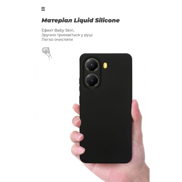 Фото - Чохол для смартфону Armorstandart ICON for Xiaomi Poco X7 Pro Camera cover Black (ARM82741)