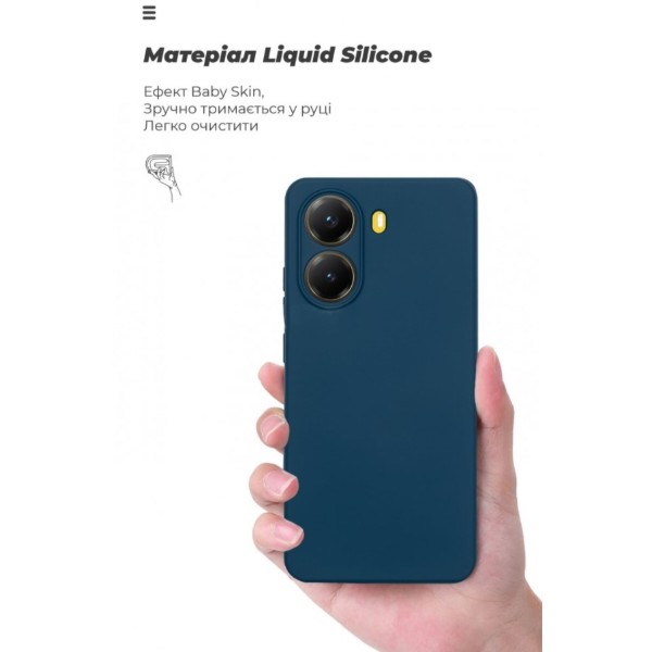 Фото - Уценка - Чехол для смартфона Armorstandart ICON for Xiaomi Poco X7 Pro Camera cover Dark Blue (ARM82742)