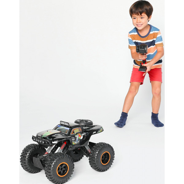 Фото - Радіокерована машинка Maisto Tech Rock Crawler (82746 black)