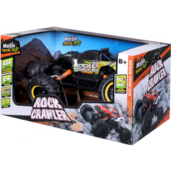 Фото - Радіокерована машинка Maisto Tech Rock Crawler (82746 black)