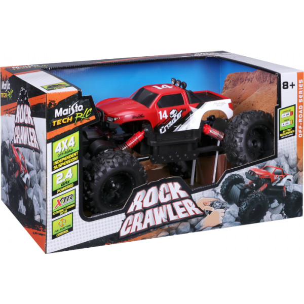 Фото - Радиоуправляемая машинкаMaisto Tech Rock Crawler (82746 red)