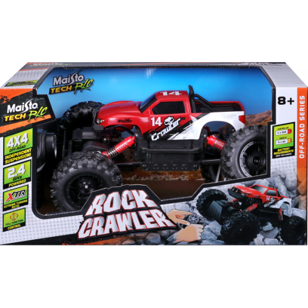 Фото - Радиоуправляемая машинкаMaisto Tech Rock Crawler (82746 red)