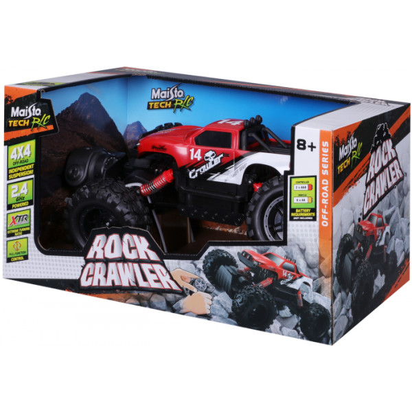 Фото - Радиоуправляемая машинкаMaisto Tech Rock Crawler (82746 red)