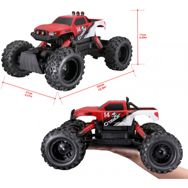 Фото - Радиоуправляемая машинкаMaisto Tech Rock Crawler (82746 red)