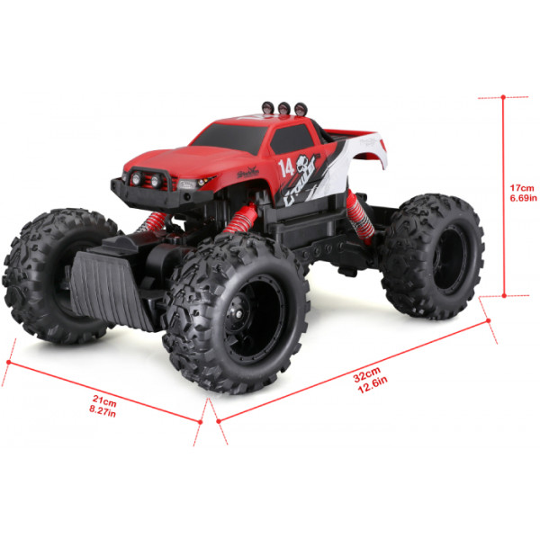 Фото - Радиоуправляемая машинкаMaisto Tech Rock Crawler (82746 red)