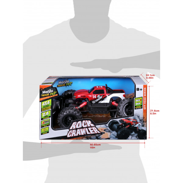 Фото - Радиоуправляемая машинкаMaisto Tech Rock Crawler (82746 red)