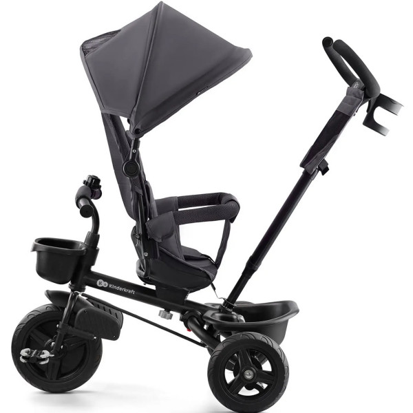 Фото - Триколісний велосипед Kinderkraft Aveo Malachite Gray (KRAVEO00GRY0000)