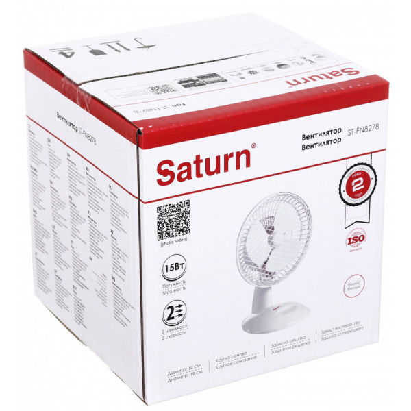 Фото - Вентилятор настільний Saturn ST-FN8278