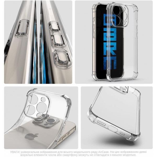 Фото - Чохол для смартфону Armorstandart Air Force for Motorola G15 Camera cover Clear (ARM82958)