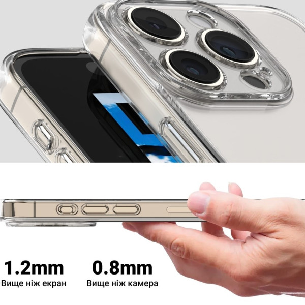 Фото - Чохол для смартфону Armorstandart Air for ZTE Blade V70 Design 4G / V70 Vita 4G Camera cover Clear (ARM82960)