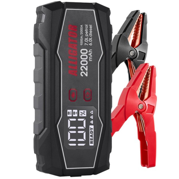Фото - Пускозарядний пристрій ALLIGATOR 1000A/2000A 22000mAh (JS845)
