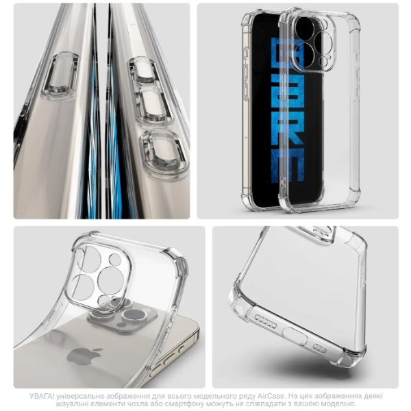 Фото - Чехол для смартфона Armorstandart Air Force forApple iPhone 18 Pro Max / 17 Pro Max Camera cover Clear (ARM92372)